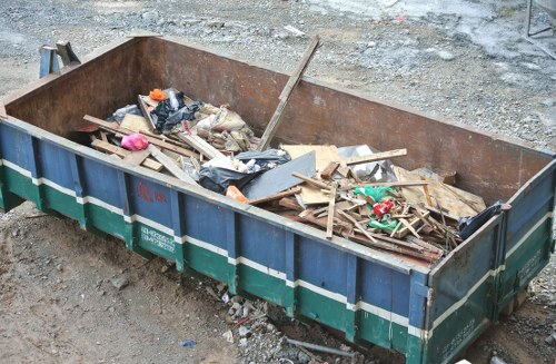 Professional team performing home clearance in Croydon