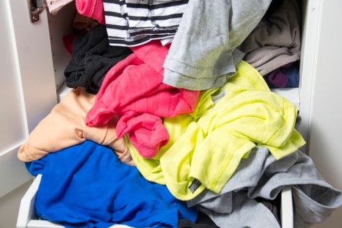 Inspector conducting supplier audit at waste management site